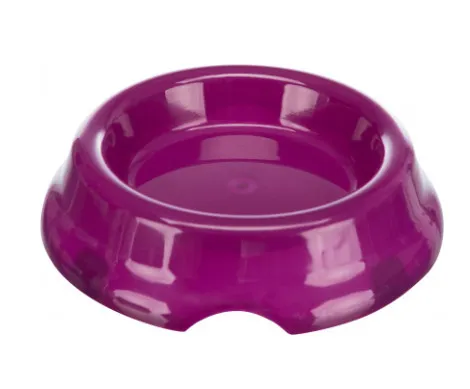 Trixie Plastic Bowl - Пластмасова купа за храна и вода за кучета и котки, 200 мл. - различни цветове 1
