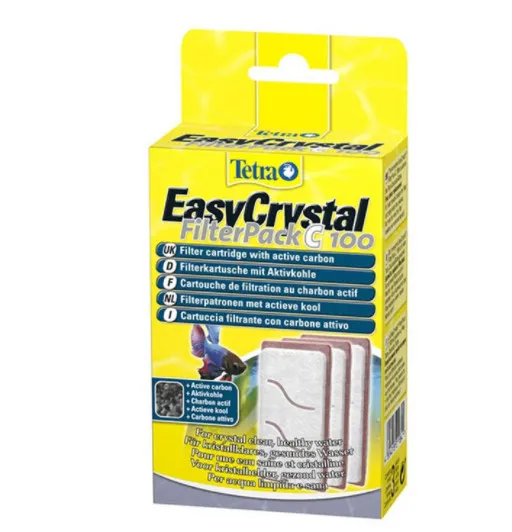 Tetra Easy Crystal Filter Pack C100 - Подходящ за аквариумен филтър Tetra Cascade Globe