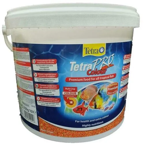 Tetra PRO COLOR Multi Cirisps 10L – Премиум храна за декоративни риби на чипс, 10 литра/2.1 кг.