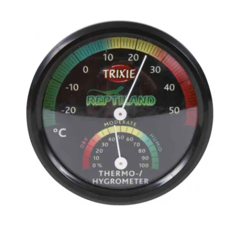 Trixie Thermo/Hygrometer, analogue - Аналогов термо/ хигрометър от -25 до 55 градуса и 0 до 100 % влажност
