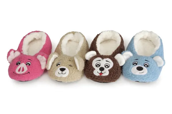 Camon Plush slipper with squeaker - Забавна играчка за кучета, плюшена чехъл, 24 см./различни цветове/1 брой 1