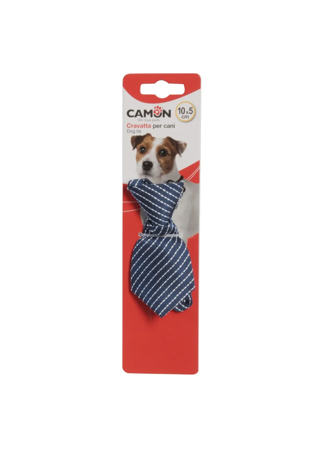 Camon Dog tie with stripes - Смешна и елегантна вратовръзка за кучета на райета, 10/5 см./2  цвята/1 брой 2