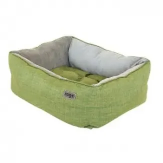 Rogz Cosmo 3D Pod Small Green - Модерно меко легло за кучета и котки, 52/38/19 см. - зелено