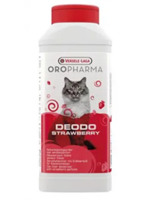 Versele-Laga - Deodo Strawberry - Дезодорант на прах за котешка тоалетна с аромат на ягода - опаковка 750 мл