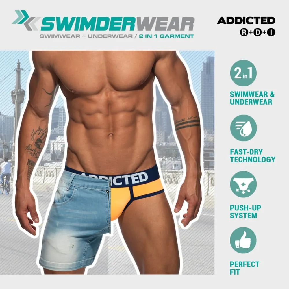 Swimderwear 2в1 Neon Cockring 9