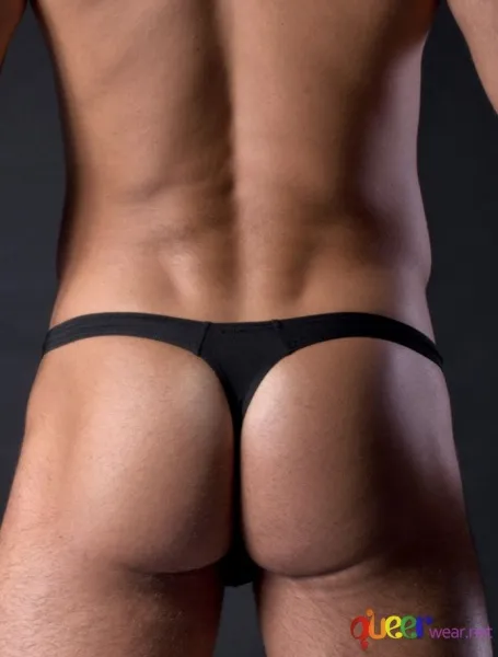 Black Bikini Briefs Thongs  1
