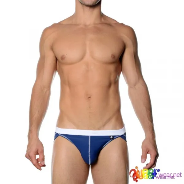 FlashLift Pro Bikini Swimwear in navy color by Andrew Christian 1