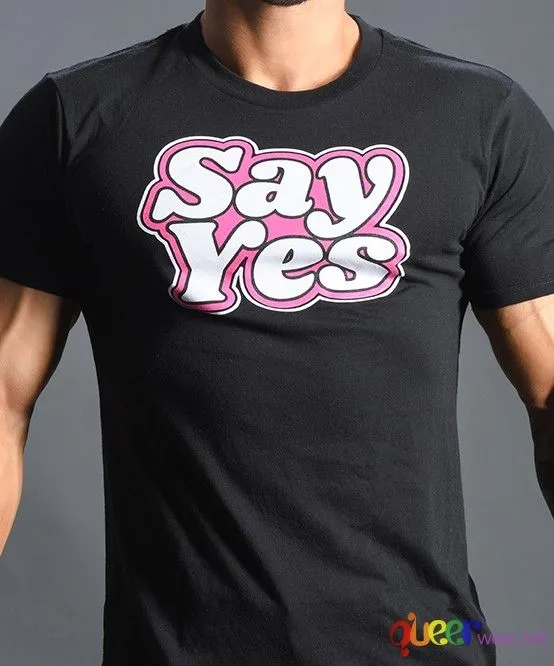 Тениска Say Yes - Andrew Christian 4