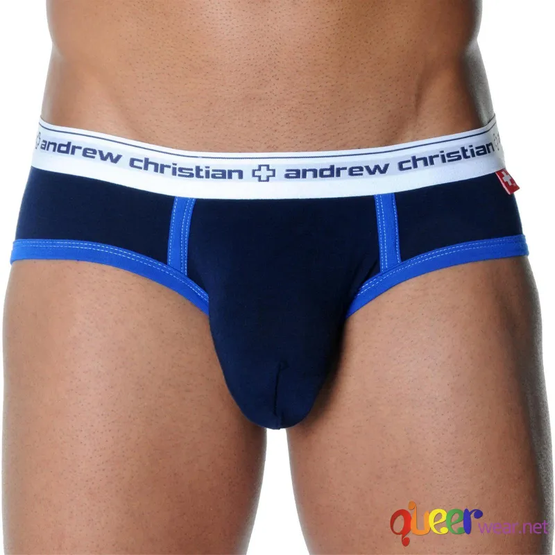 Almost Naked Sports Brief Navy 2