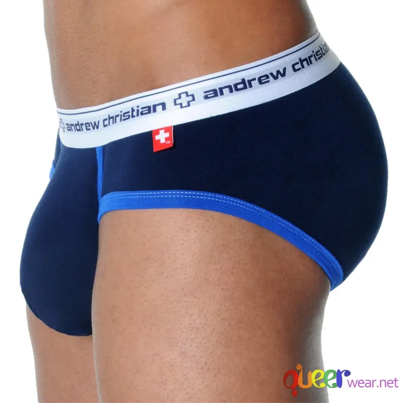 Almost Naked Sports Brief Navy 3