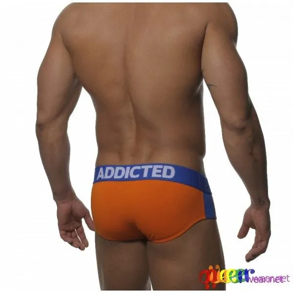 Оранжеви спортни слипове ADDICTED (L) 3