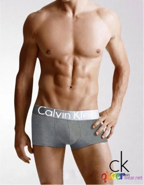 Сиви боксерки Calvin Klein 