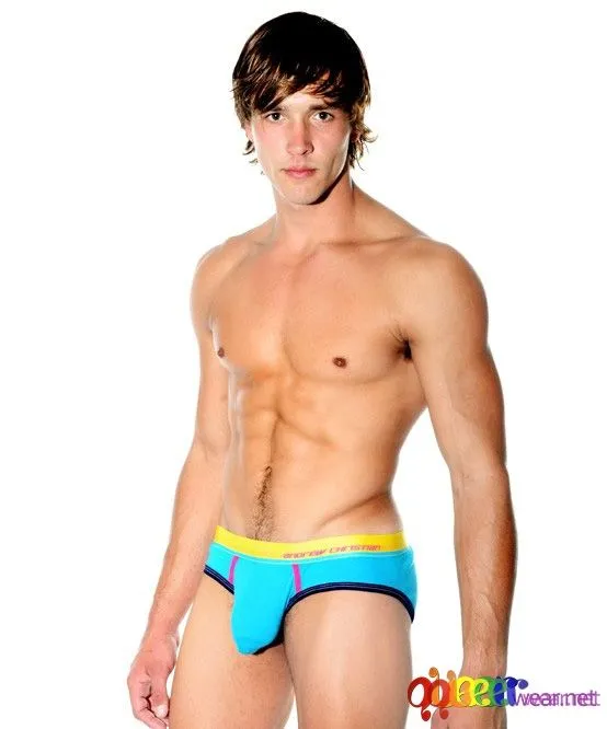 Color Vibe Sports Brief Turquoise 2