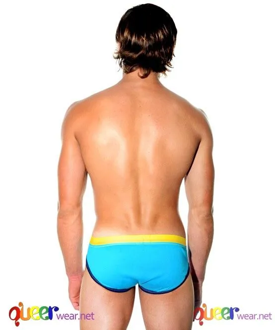 Color Vibe Sports Brief Turquoise 6