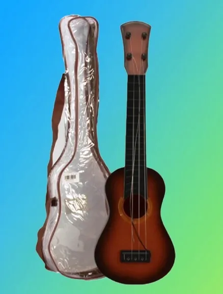 Акустична китара с калъф, 50см 1