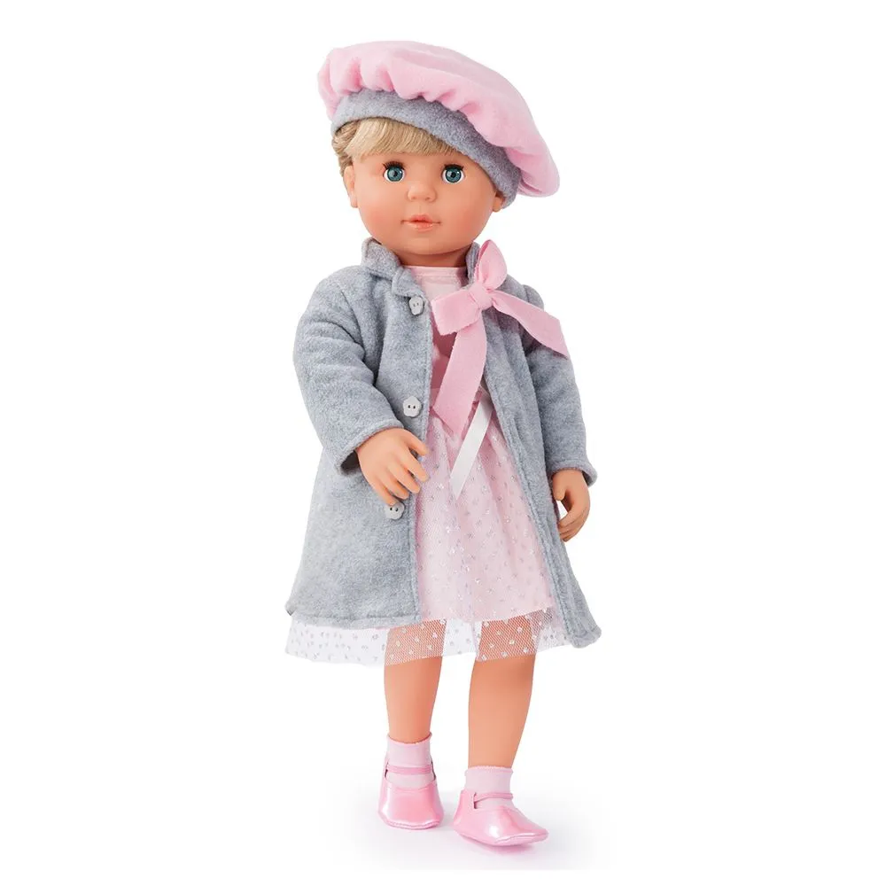 BAYER Пееща и говореща кукла със сиво палто МАРИЯ 9