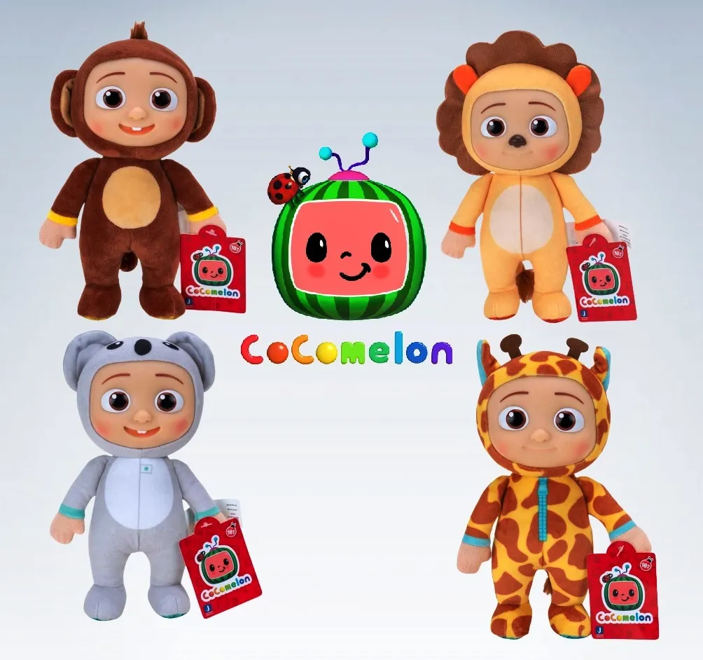COCOMELON Плюшена фигура JJ лъв /жираф /коала /маймуна 1