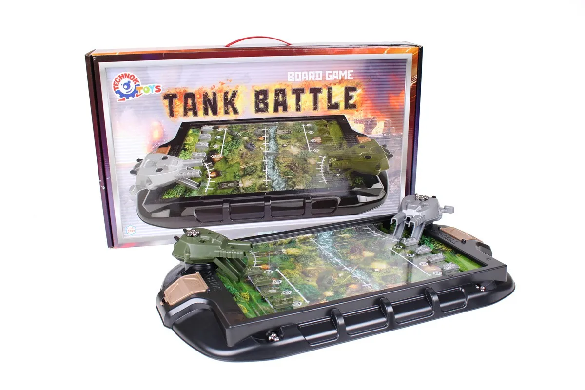 Игра с изстрелване на топчета по противникови танкове, настолна игра Танкова битка, TECHNOK, Украйна 3