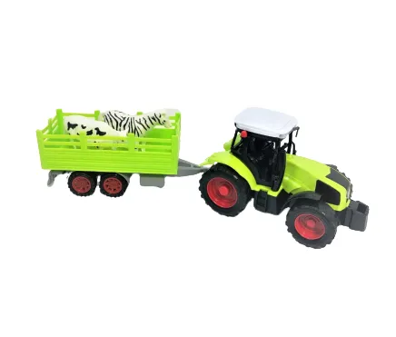 Трактор с Ремарке и Животни - детска селскостопанска машина  2