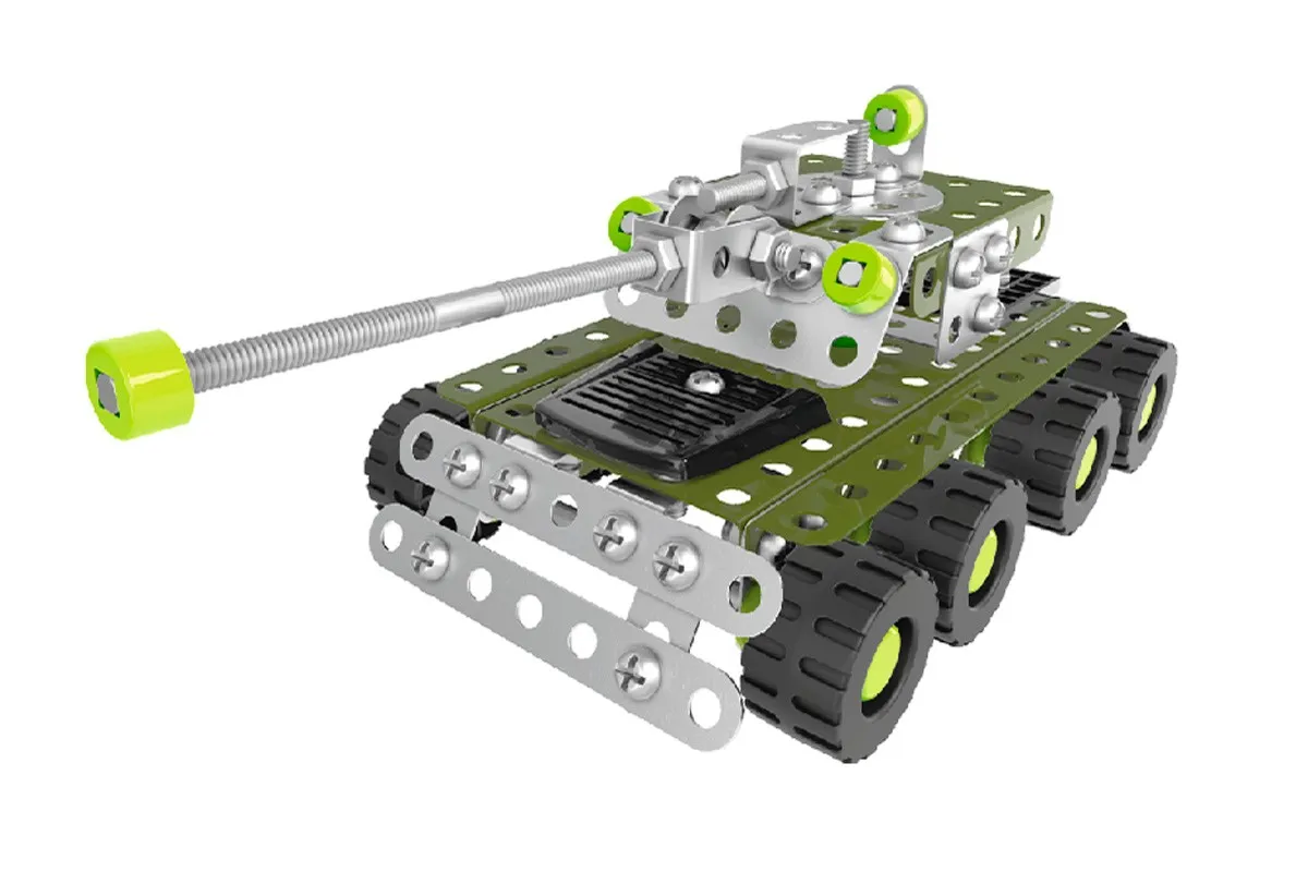 Метален конструктор танк с 174 части TECHNOK, Украйна 2