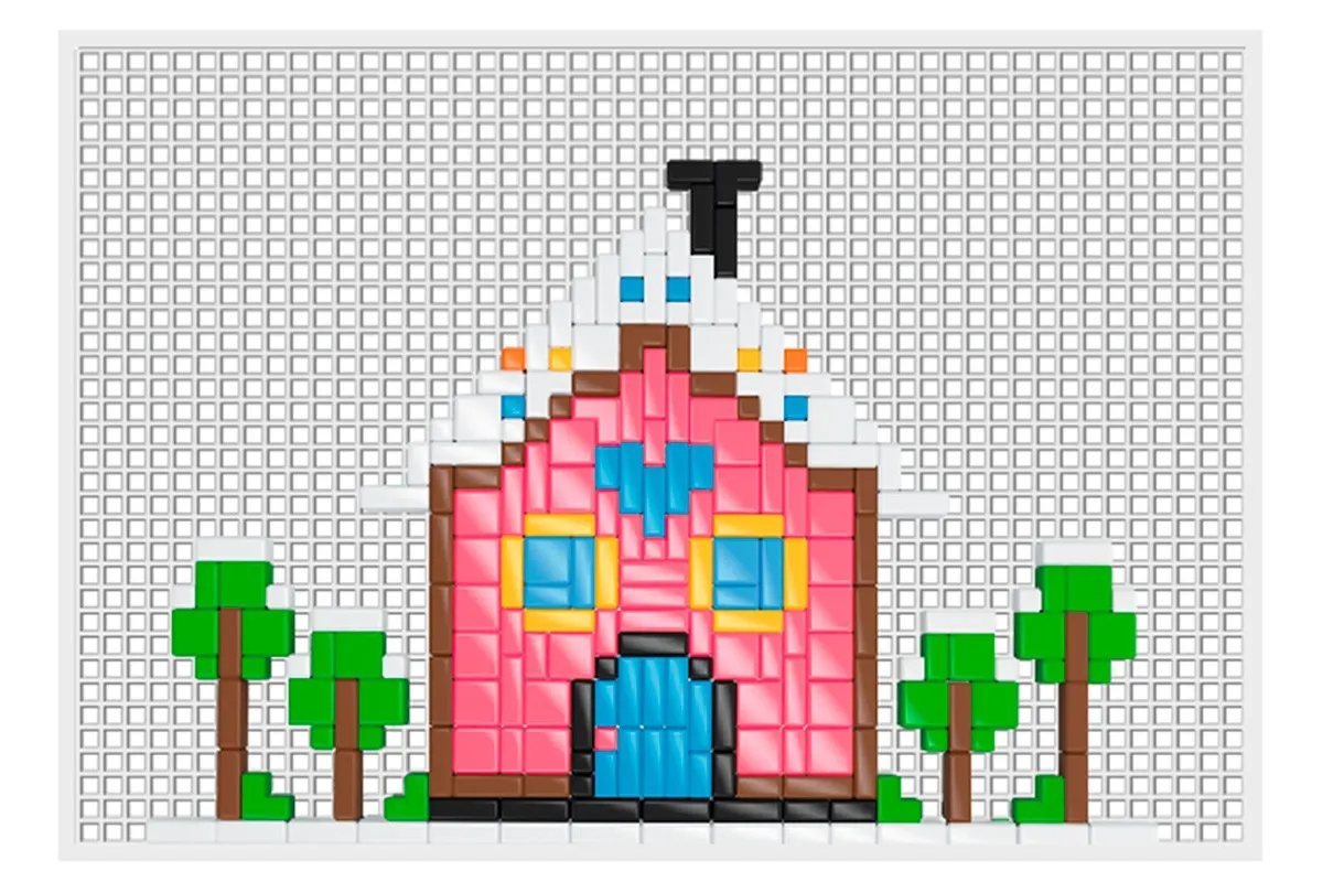 Мозайка пиксел с инструмент, 1188 части, TECHNOK, Украйна 3