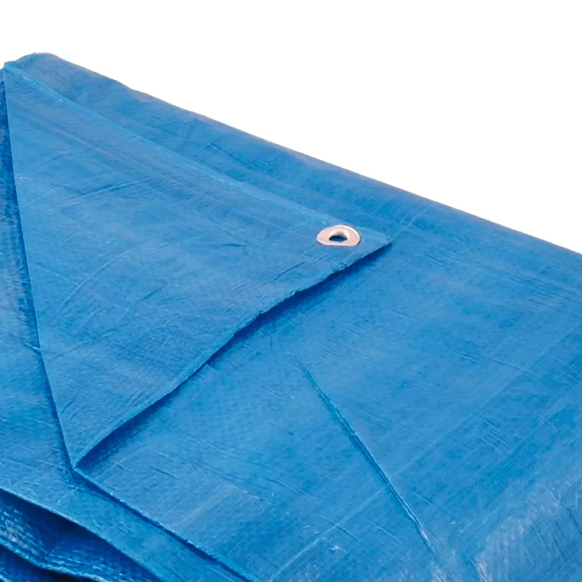 Полиетиленово платнище с UV защита Размер: 2 х 3м син цвят, с халки 6