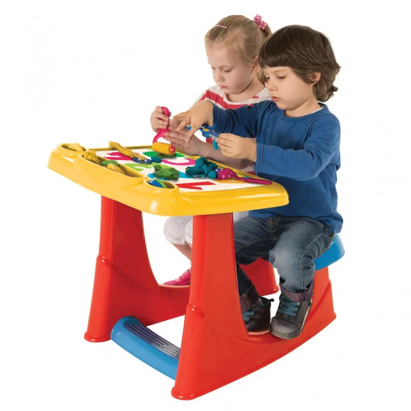 Детски чин-бюро със седалка 2в1, 70х55х56см, DEDE 3