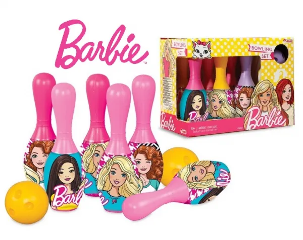 Комплект боулинг с 6 кегли, Барби, Barbie, DEDE 1
