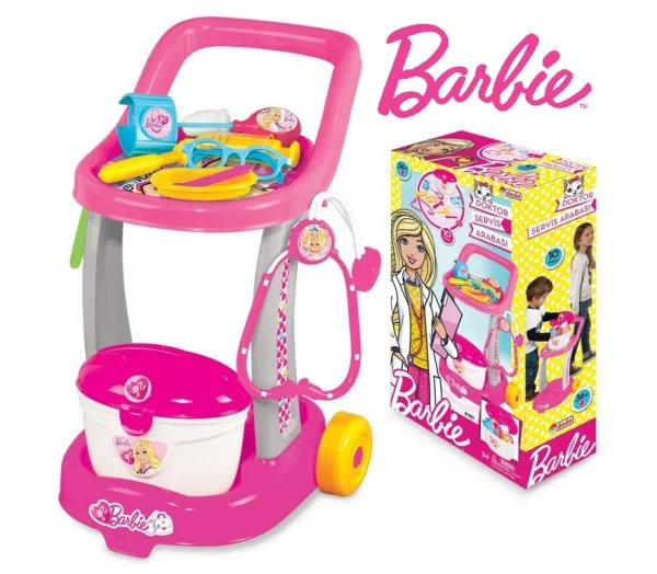 Докторска количка с аксесоари, Барби, Barbie, DEDE 1