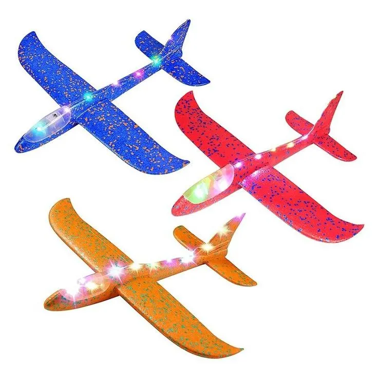 СВЕТЕЩ дунапренов самолет, 48х46х12см, 4 цвята, стиропорен 6