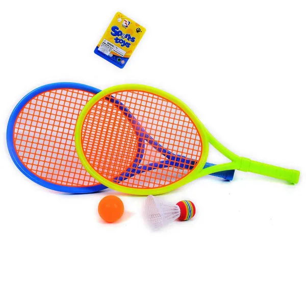 Комплект тенис ракети с перце и пинг-понг топче 