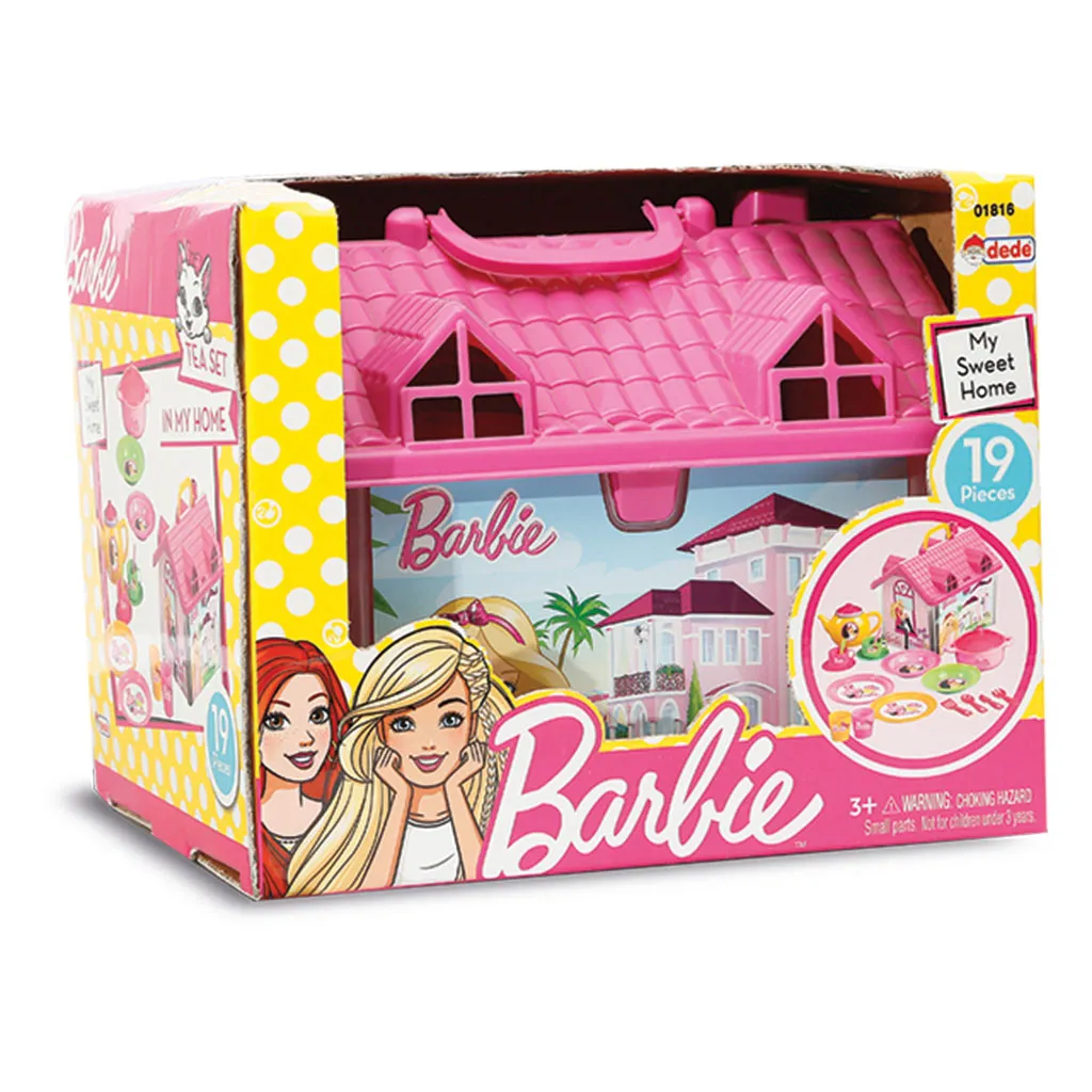 Къща за кукли - Чаен комплект 2в1 Barbie, Барби, DEDE 3