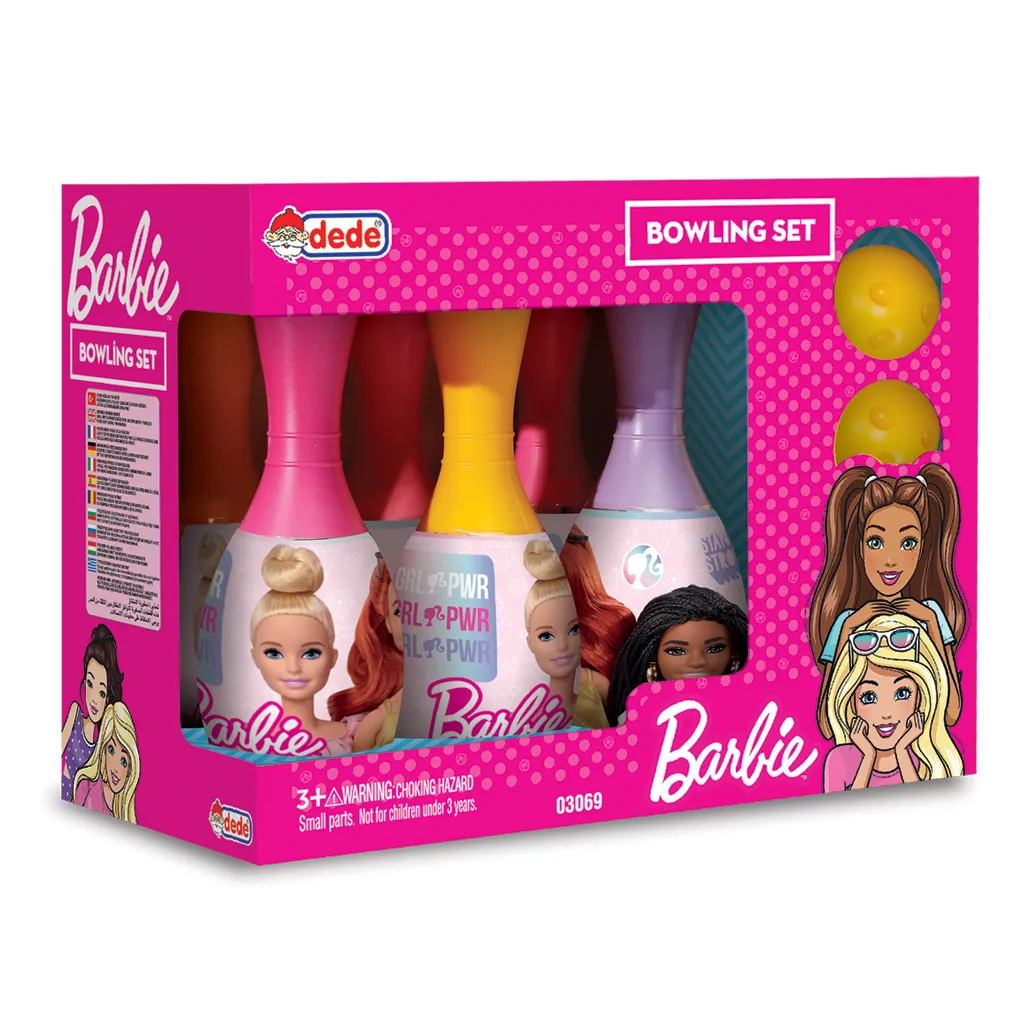 Комплект боулинг с 6 кегли, Барби, Barbie, DEDE 3