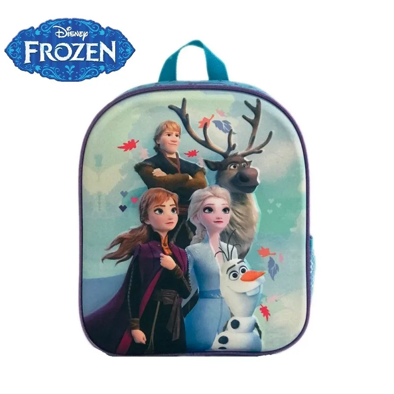 3D раница за детска градина Замръзналото кралство, FROZEN Anna Elsa Olaf Sven Kristoff 1