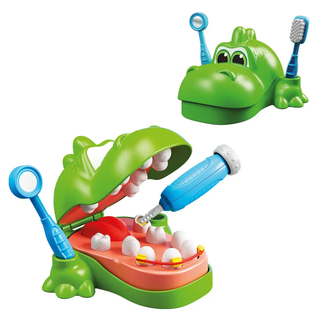 Комплект с моделин Дино зъболекар, DEDE 4