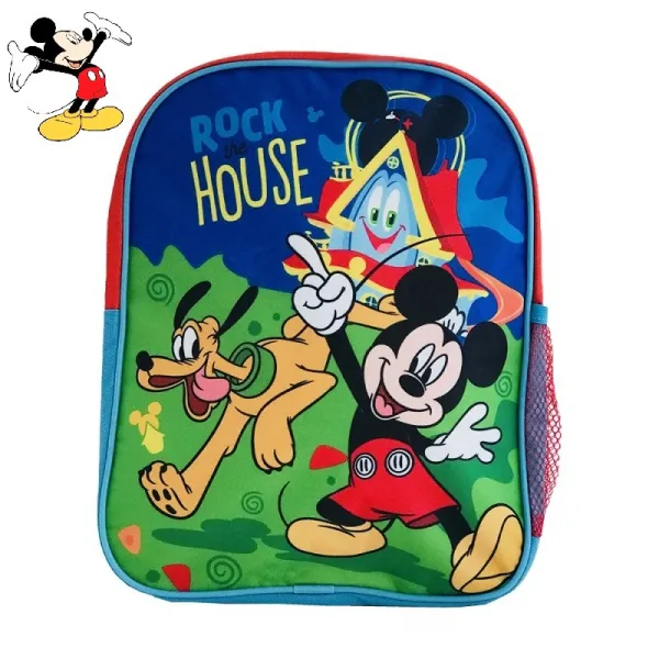 Раница за детска градина с 1 отделение Мики Маус, Mickey Mouse Rock the HOUSE 1