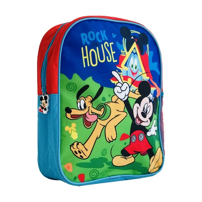 Раница за детска градина с 1 отделение Мики Маус, Mickey Mouse Rock the HOUSE 2