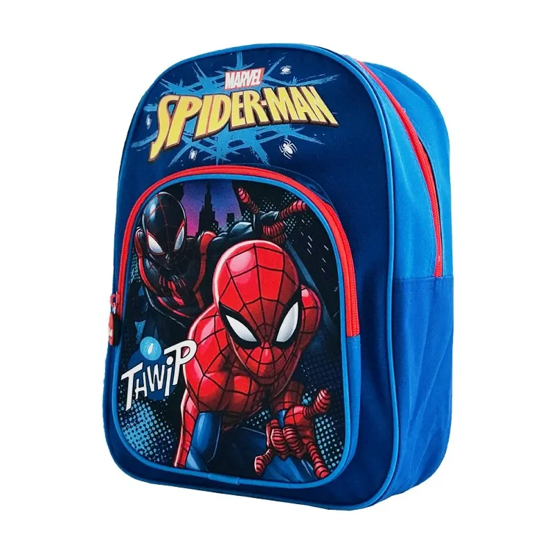 	Раница за детска градина с голям и малък джоб, Спайдър-мен, Spider-Man ThWiP 3