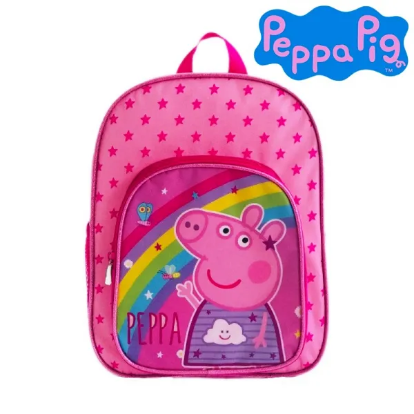 Раница за детска градина с голям и малък джоб Пепа Пиг, Peppa Pig  1