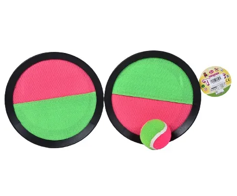 Кечбол комплект от два диска и лепяща топка Catchball