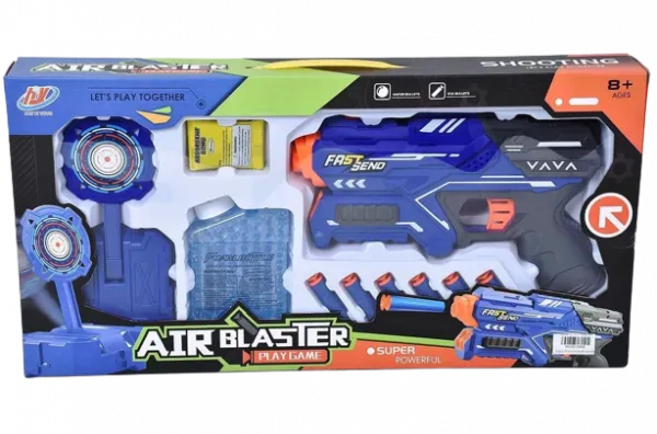 Пистолет с водни бомби и меки стрели + мишена AIR BLASTER