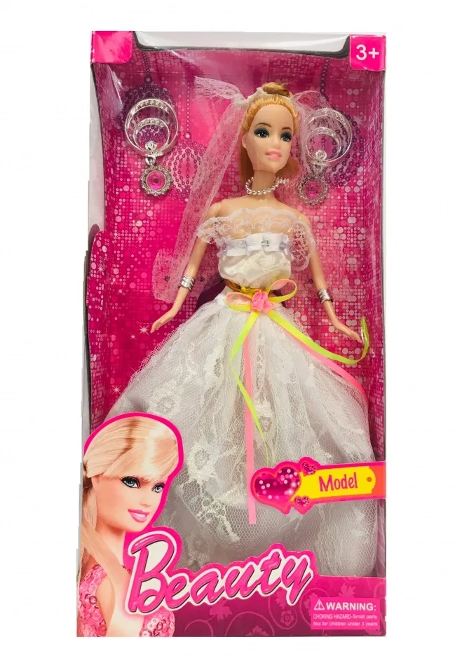 Кукла Булка с красива рокля и бижута 3