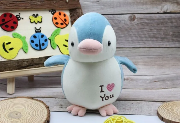 Пингвин ''I love you'', 24см , 4 цвята  3