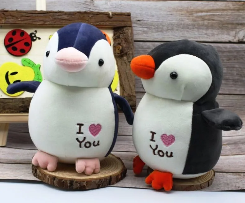 Пингвин ''I love you'', 24см , 4 цвята  5