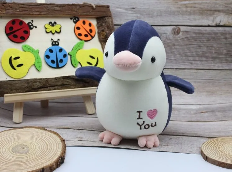 Пингвин ''I love you'', 24см , 4 цвята  7