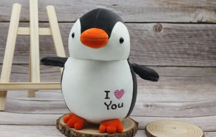 Пингвин ''I love you'', 24см , 4 цвята  8