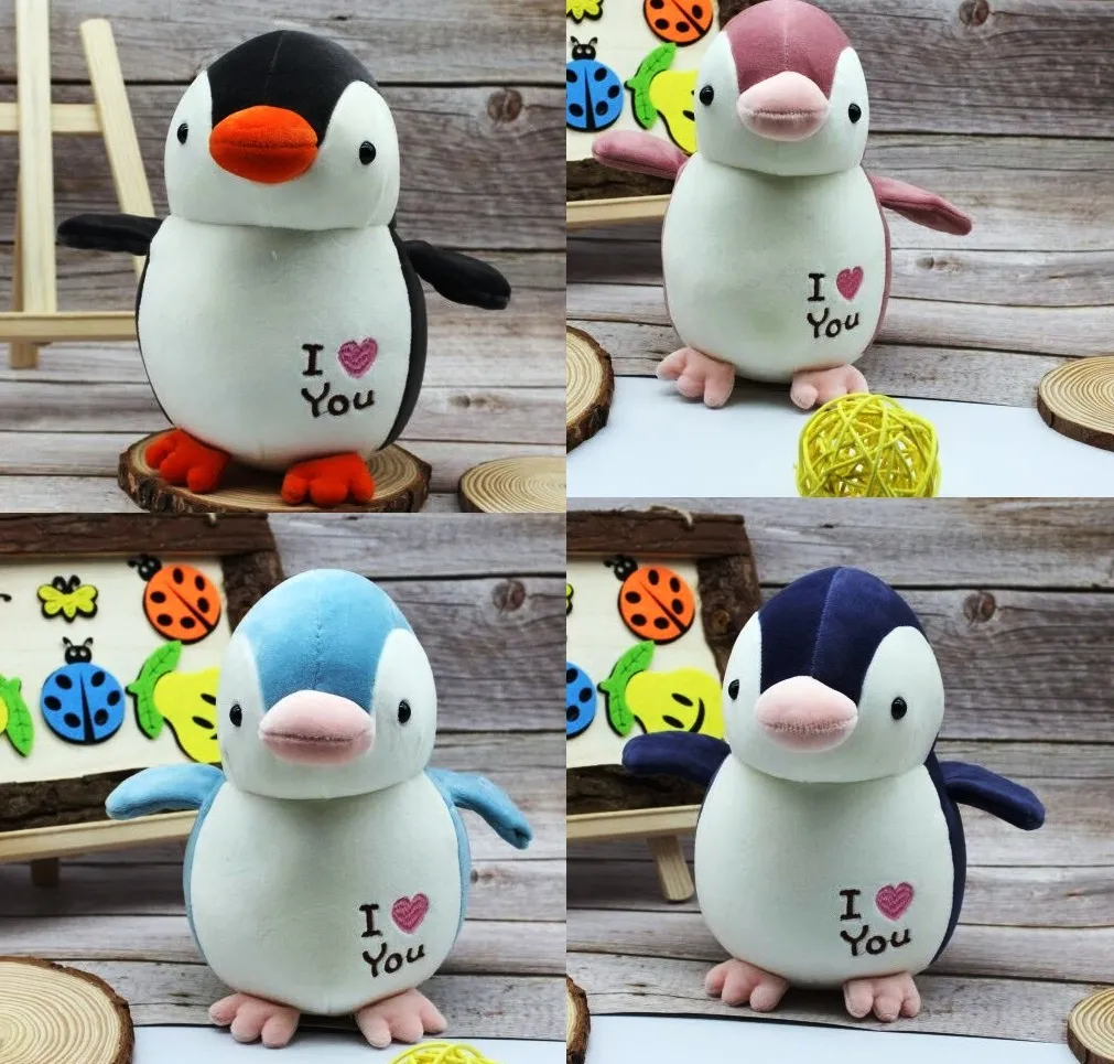 Пингвин ''I love you'', 24см , 4 цвята  10