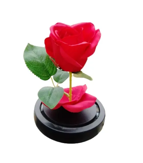 Вечна - неувяхваща ИЗКУСТВЕНА роза в стъкленица, Оригинален и стилен подарък за Жена | IGUANA.BG 8