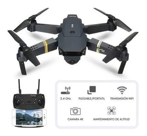 Сгъваем мини ДРОН 998 Pro с 4К камера WiFi връзка за начинаещи пилоти Micro Foldable Drone Set 5