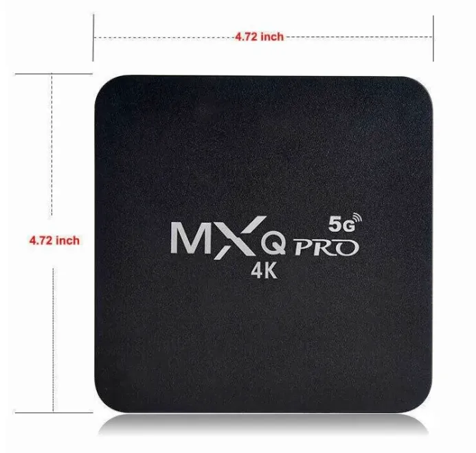 Смарт Android TV Box MXQ Pro 5G 4К, Android 11.1, Dual WiFi, 8GB RAM, 128GB + 512GB ROM, ТВ бокс 7